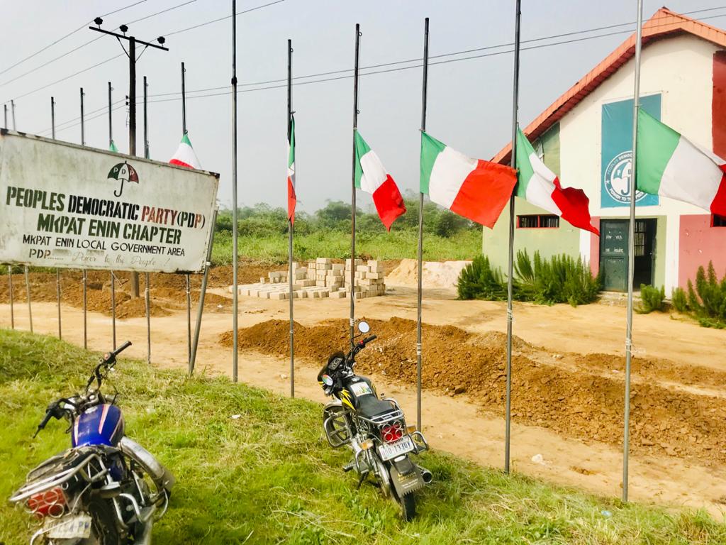 Mkpat Enin PDP: Prof Eno Ibanga begins infrastructural upgrade of Secretariat