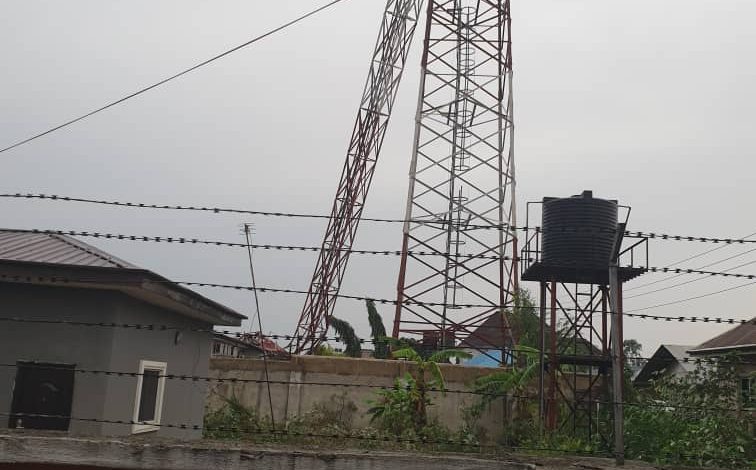 Horror! Massive death averted as FM radio mast collapses again in Uyo