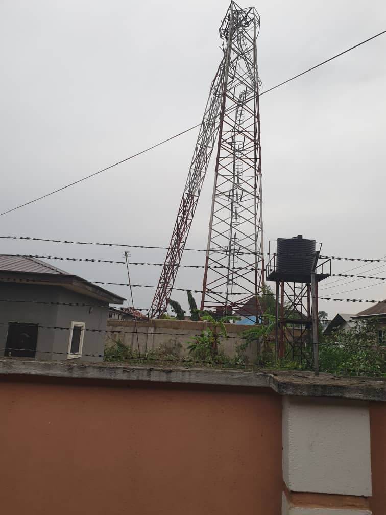 Horror! Massive death averted as FM radio mast collapses again in Uyo