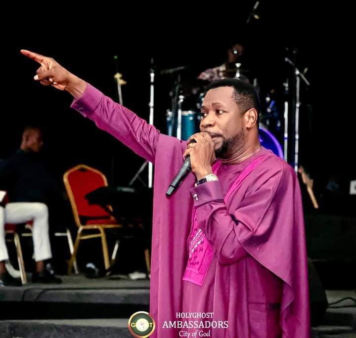 Nyeneime Andy berates Fathers of Faith over 2023 Guber Election 1 The Presiding Pastor of Holy Ghost Ambassadors Ministry, Apostle Nyeneime Andy