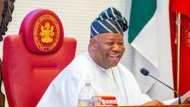 • Senate President Godswill Akpabio