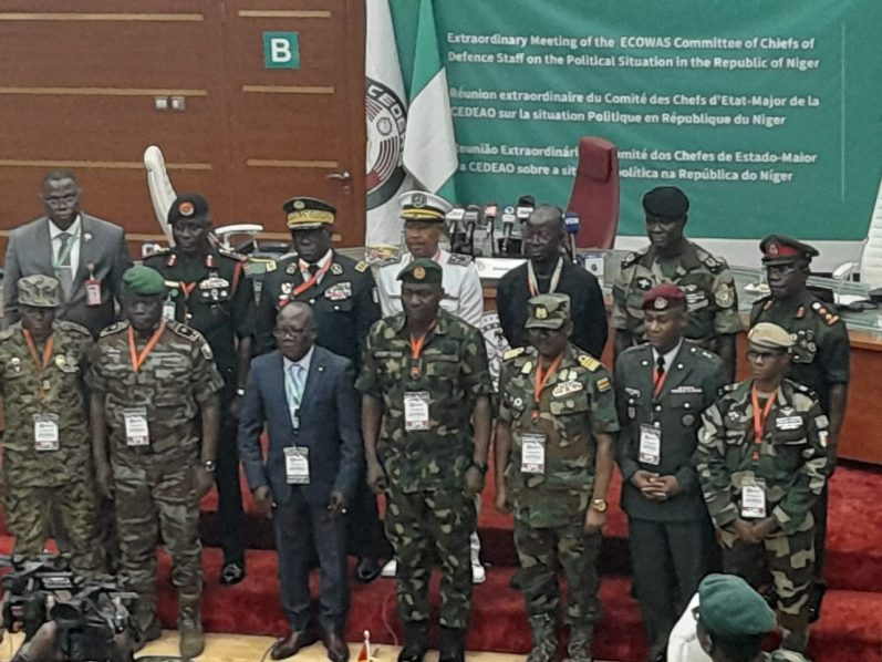 Niger crisis: Mali, Burkina Faso, 3 other countries absent as ECOWAS defence chiefs meet in Abuja