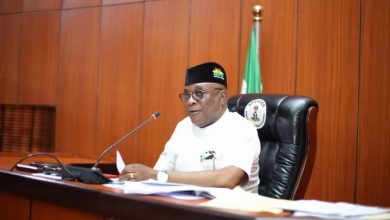 AKHA withdraws bill aimed at compelling local council chairmen to live in their LGAs 1 • Udeme Otong, Speaker, AKHA