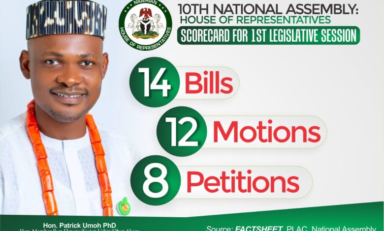 10th National Assembly: Akwa Ibom lawmaker takes the lead with highest number of Bills in one year