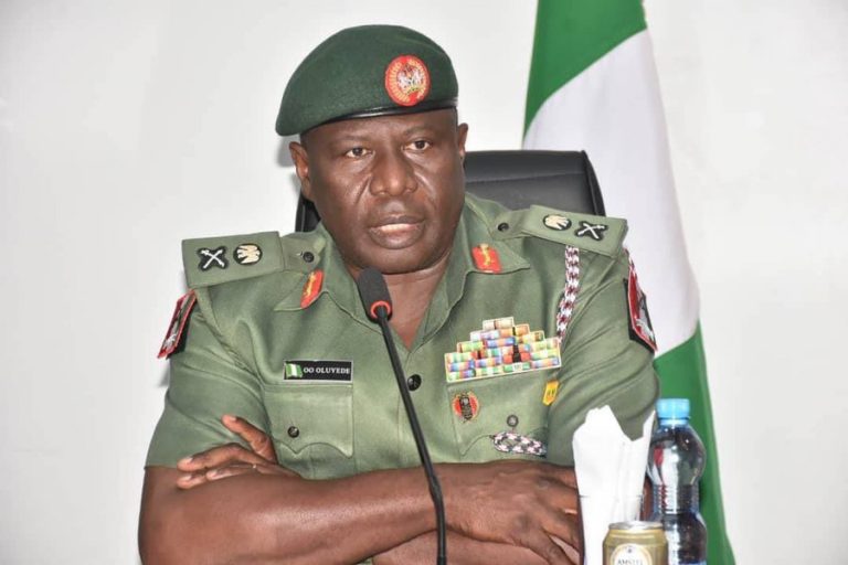 JUST IN: Tinubu appoints Oluyede acting Chief Of Army Staff