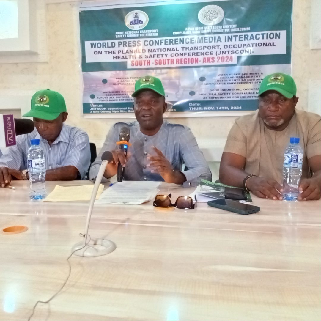 JNTSCON to hold S’south national industrial transport, health/safety conference in Uyo