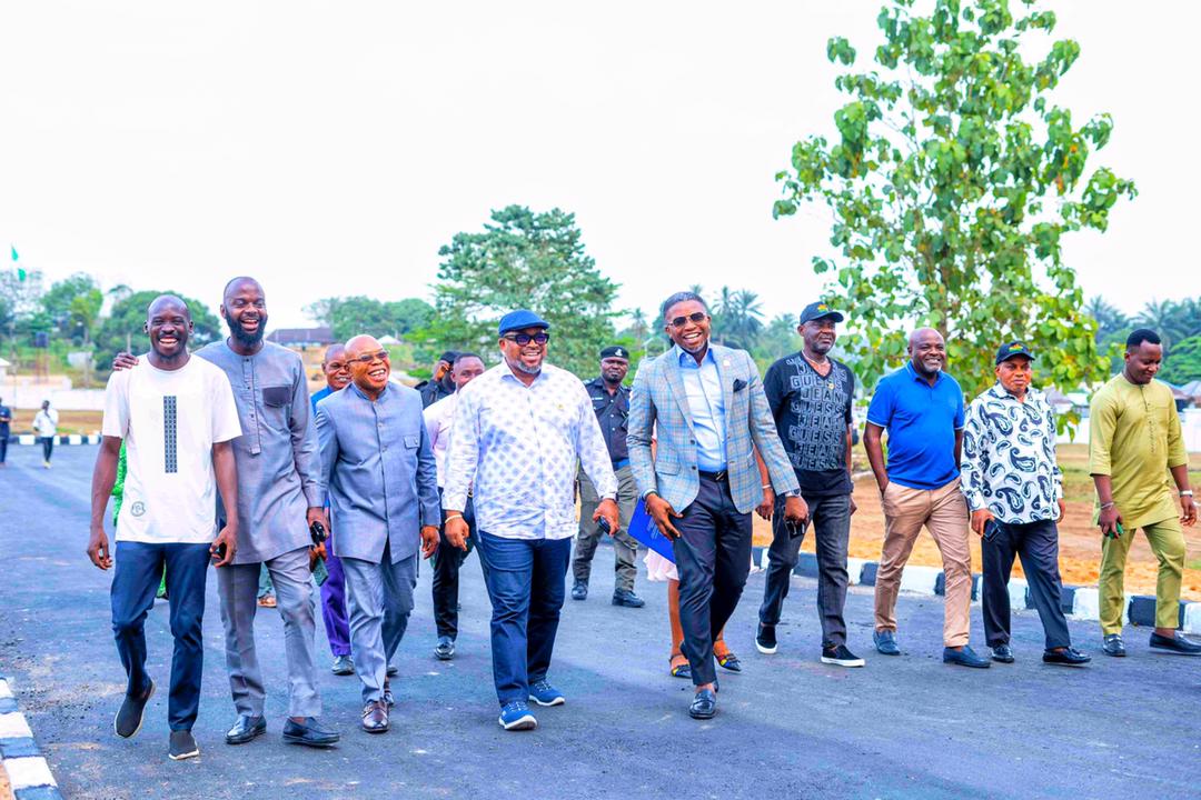 Etim Ekpo: Gideon Uwa delivers 1.1 Km asphalted road at council secretariat, other laudable projects in three months