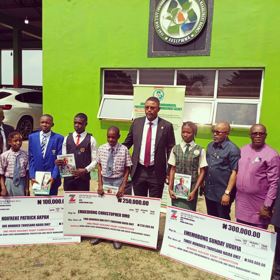 Prince Ikim awards N850,000 to winners of AKSEPWMA holiday essay competition 1 Prince Ikim awards N850,000 to winners of AKSEPWMA holiday essay competition