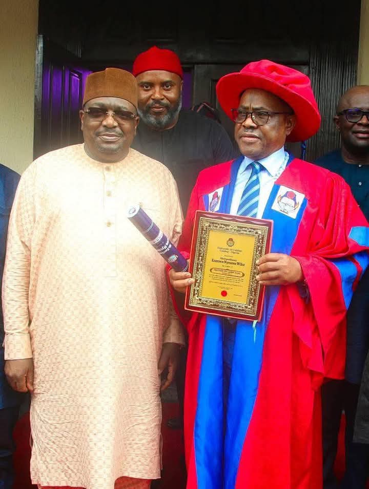 UNICAL has written my name in golden records — Wike 8 UNICAL has written my name in golden records — Wike