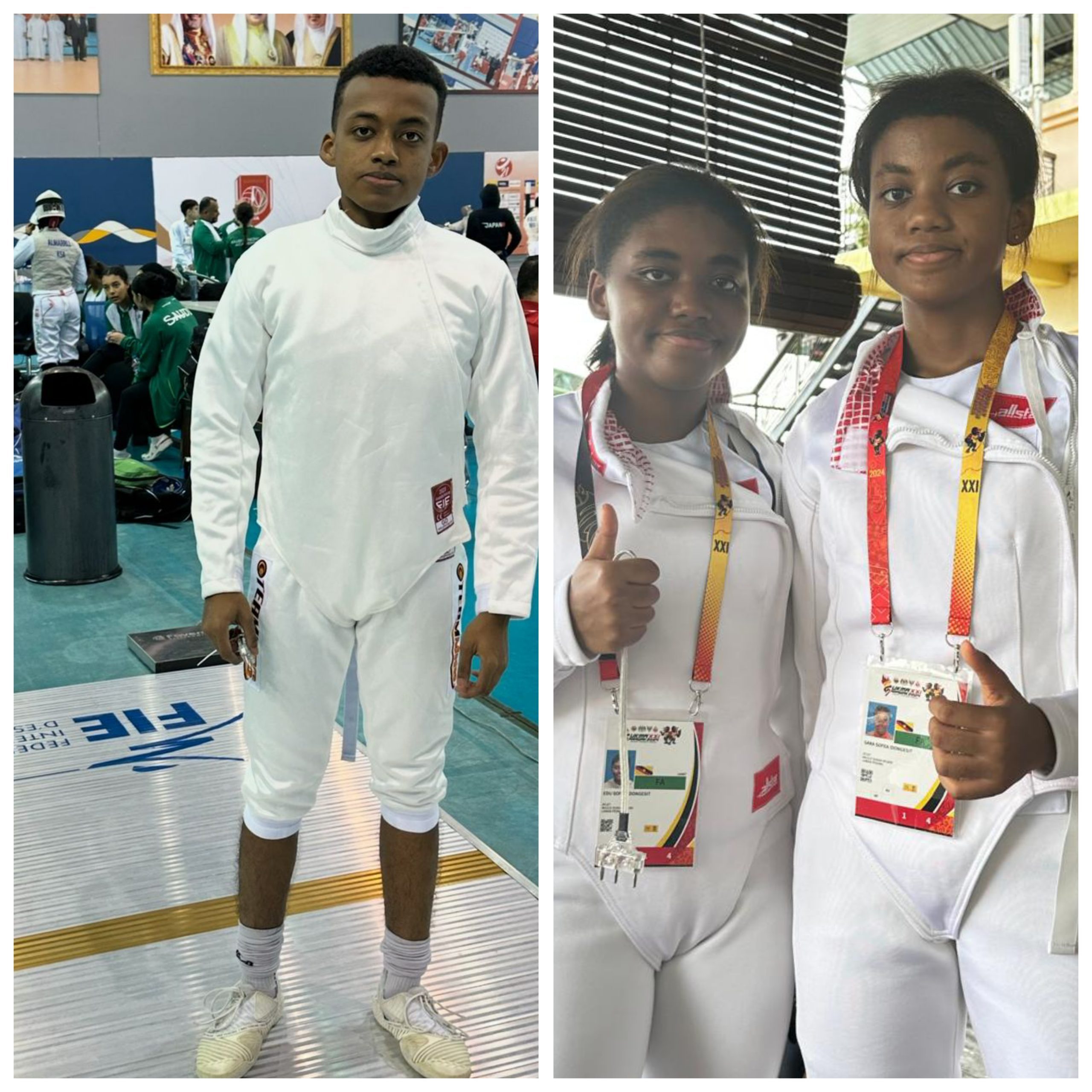 Fencing Championship: Akwa Ibom siblings make 7-man list to represent Nigeria in China 