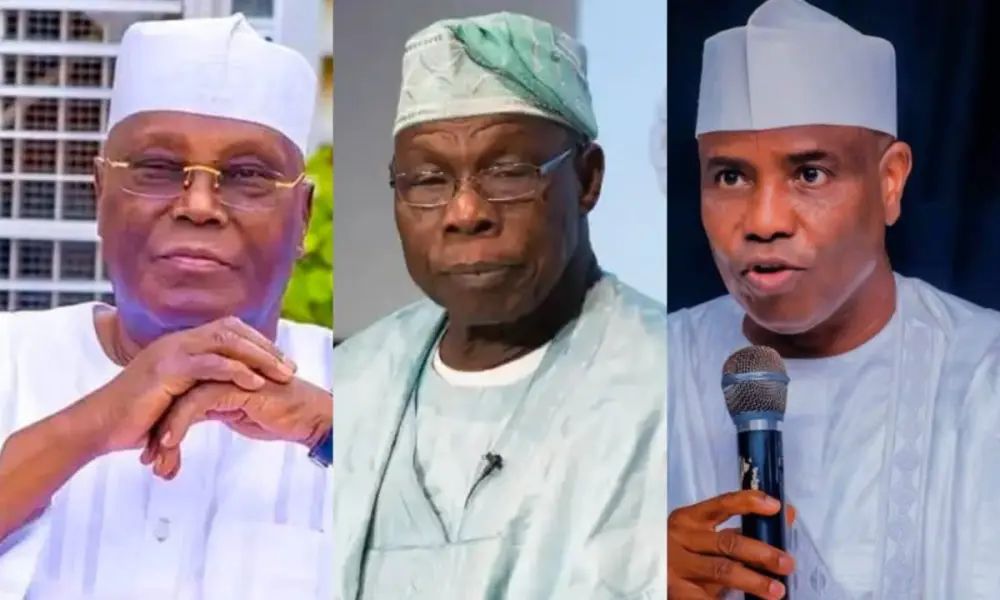 Obasanjo, Atiku, Tambuwal, Peter Obi, others gather in Abuja