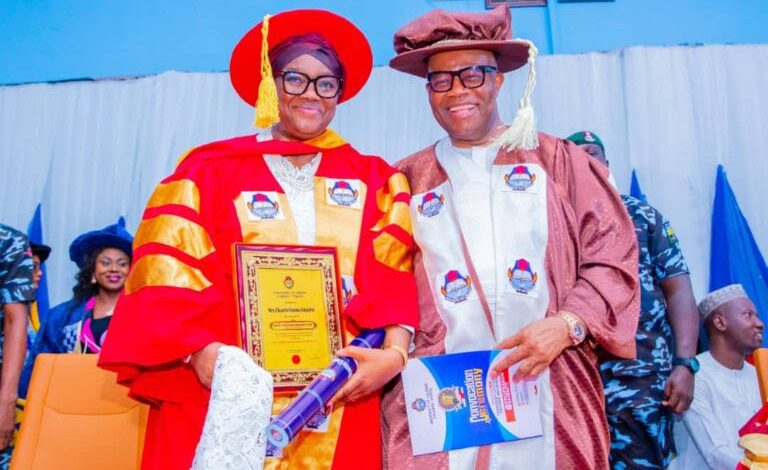 UNICAL confers Doctoral Degree on Unoma Akpabio