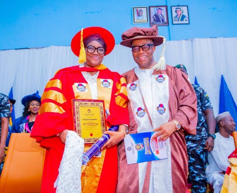 UNICAL confers Doctoral Degree on Unoma Akpabio