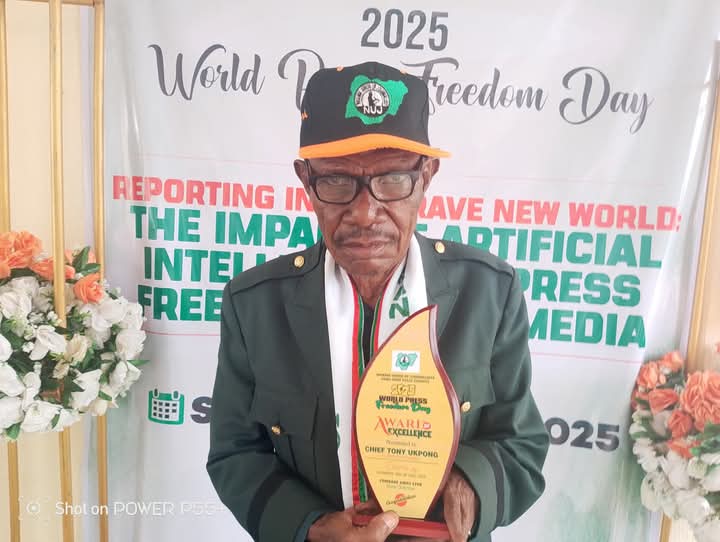 NUJ honours Tony Ukpong for contributions to democracy, journalism