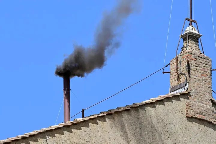Again, black smoke signals no decision yet in Papal conclave