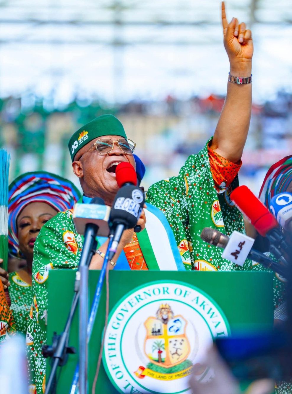 I left PDP to join Akpabio in APC to ensure establishment of Ibom Deep Seaport — Gov Eno 1 Governor Umo Eno