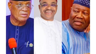 Sanction aides who welcomed ex-gov Emmanuel at airport, Akpabio’s ally advises Eno