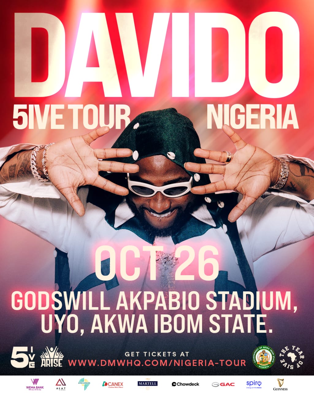 How businesses can leverage Davido’s ‘Five’ tour in Uyo
