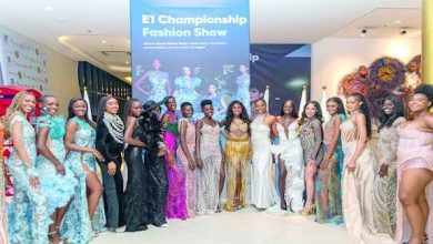 • E1 Championship Fashion Show models. Photo: E1 Championship Fashion Show
