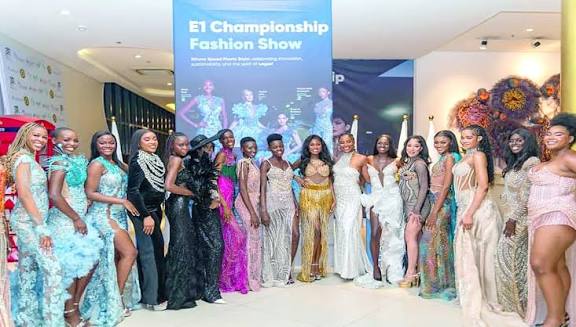 Africa takes global runway at E1 Championship Fashion Show 2 • E1 Championship Fashion Show models. Photo: E1 Championship Fashion Show