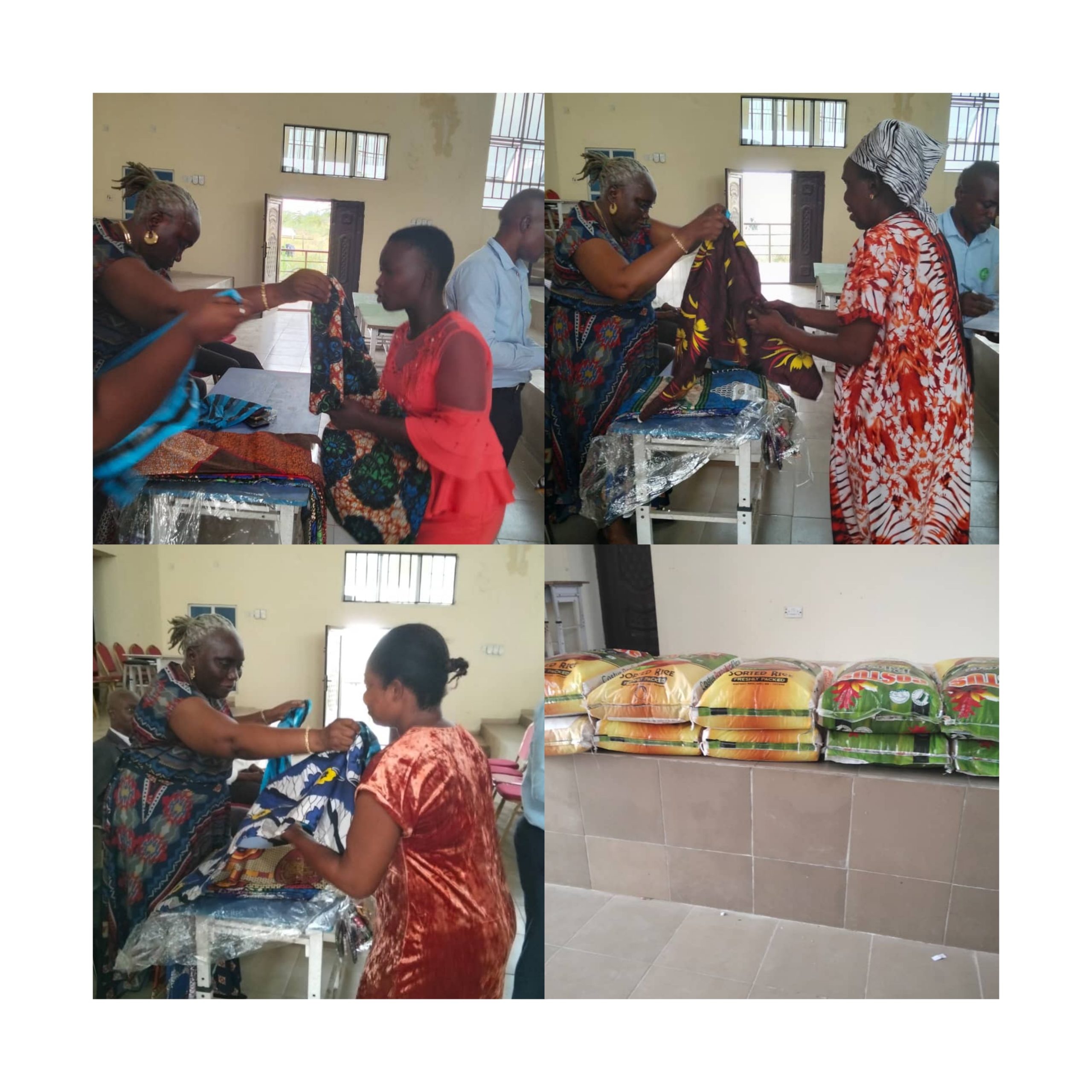 Christmas: Rector spreads holiday joy to cleaners, security guards at Federal Polytechnic Ukana