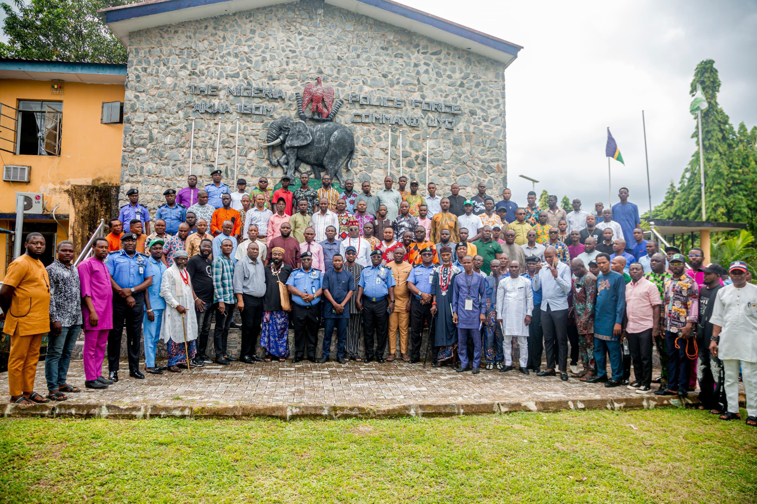 Just in! CP Azare holds strategic security meeting with youth leaders from 31 LGAs in Akwa Ibom