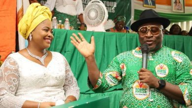 • Ukpong-udo & his wife