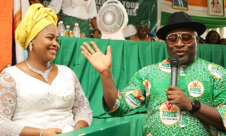 • Ukpong-udo & his wife