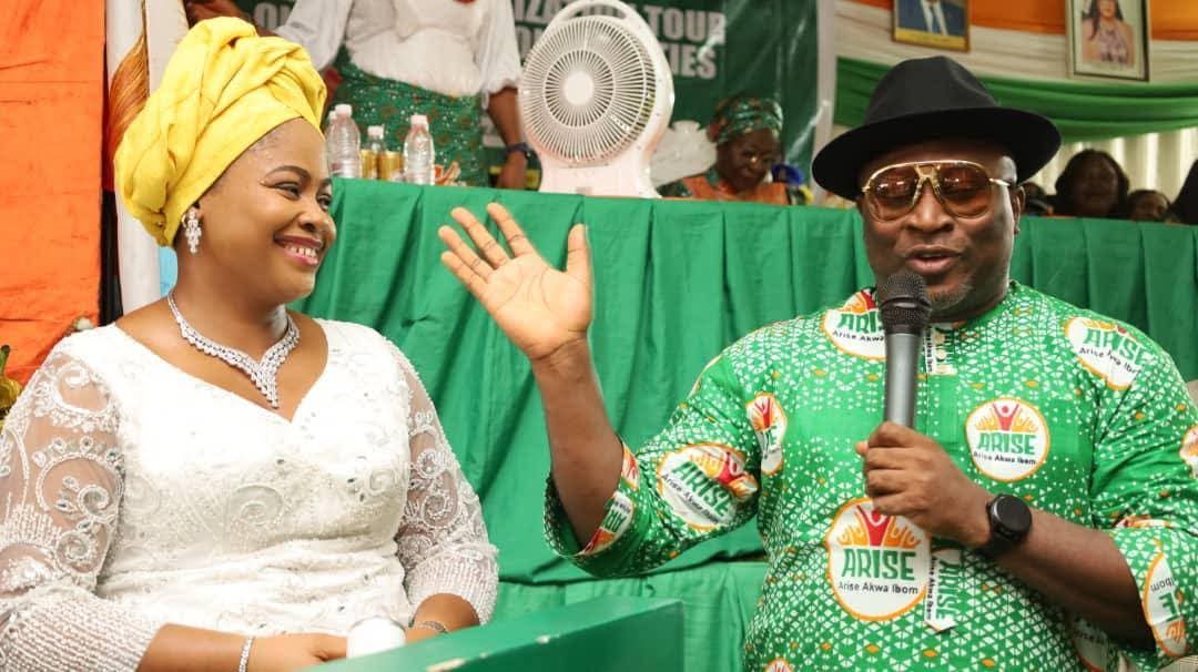 • Ukpong-udo & his wife