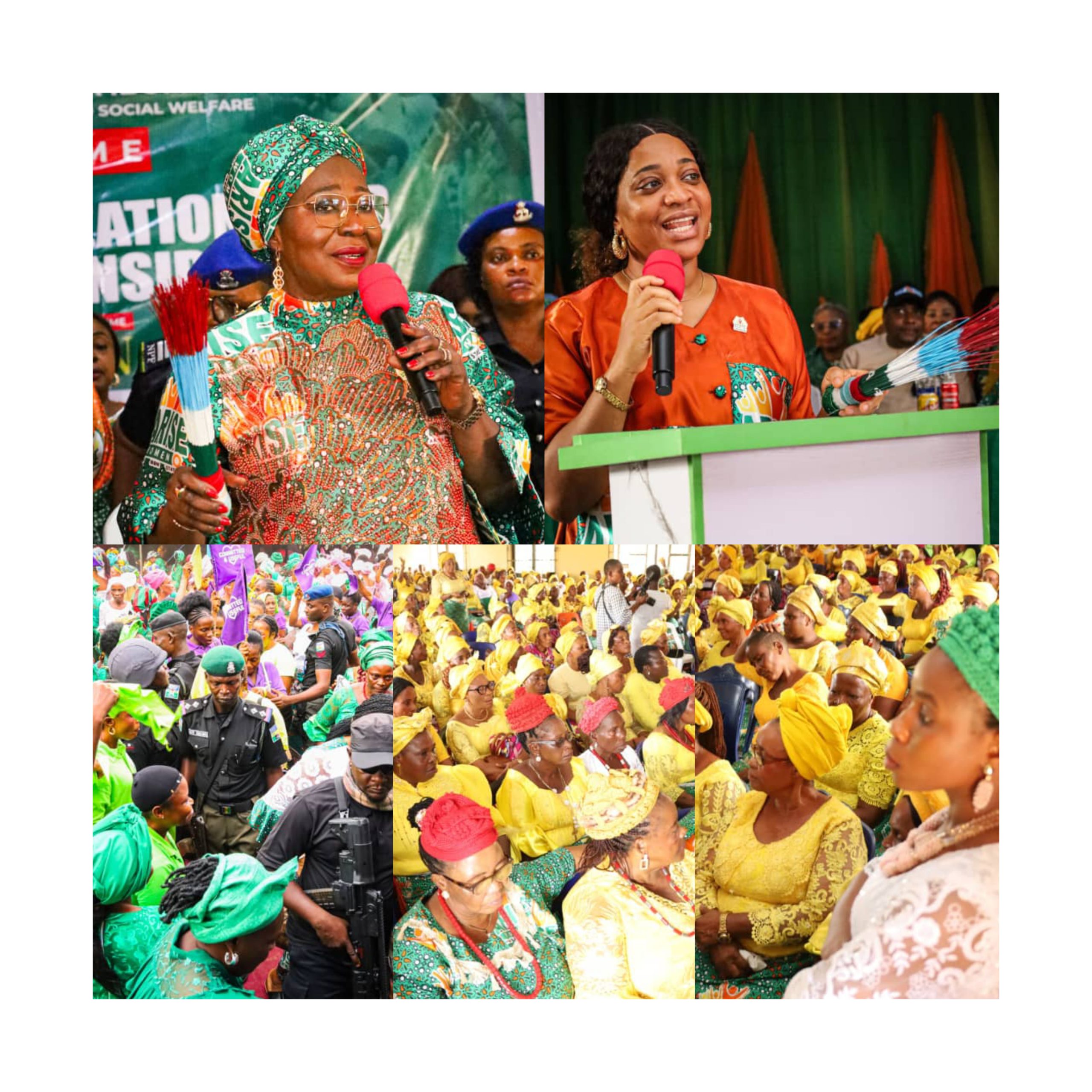 PVC Sensitisation: Thousands of women in Oruk Anam, Ukanafun endorse Tinubu, Akpabio, Eno for re-election