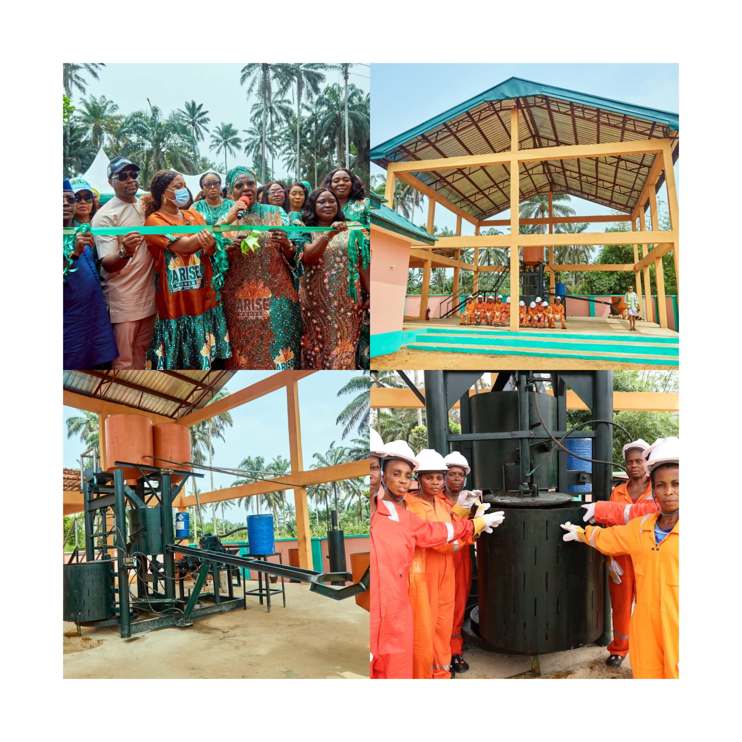 Gov Eno commissions NFWP palm oil processing mills to empower women in Oruk Anam