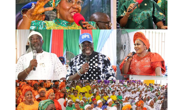 Celebration in Esit Eket, Etinan as Gov Eno receives electrifying welcome at APC women sensitisation meetings