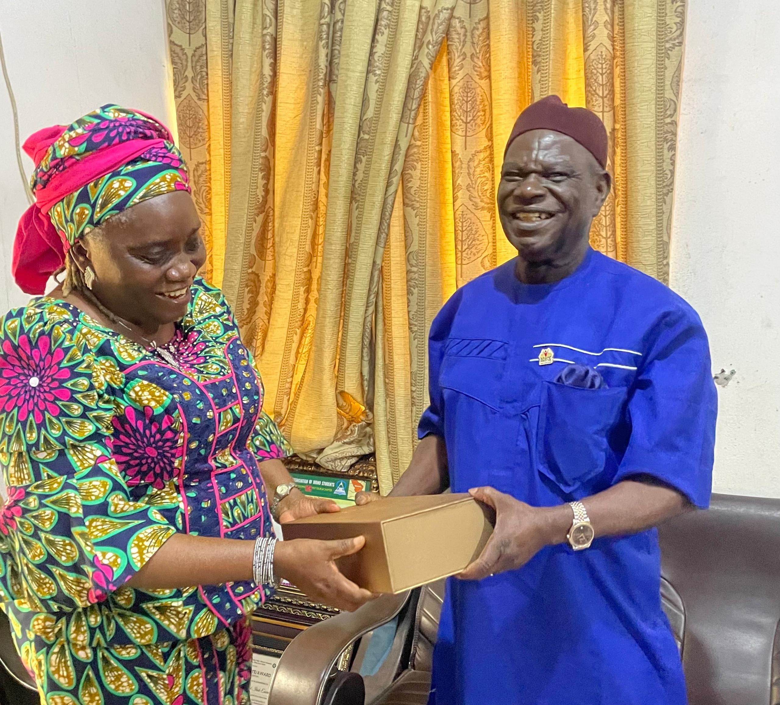 Federal Poly Ukana courts partnership, makes case for skills-driven education 1 • Rector, FedPoly, Ukana, Mrs Edumma Enobong Essien & the Proprietor/Visitor of Ritman University, Senator Emmanuel Ibok Essien during the visit.