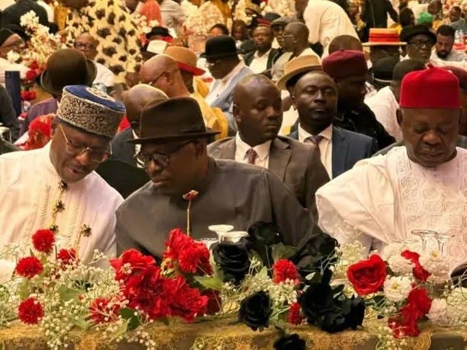 ‘Wike discovered me,’ Fubara dedicates award to FCT minister 4 • Fubara during New Telegraph Award / Dinner Night in Lagos. Photo Credit: X | Big_Sinudo