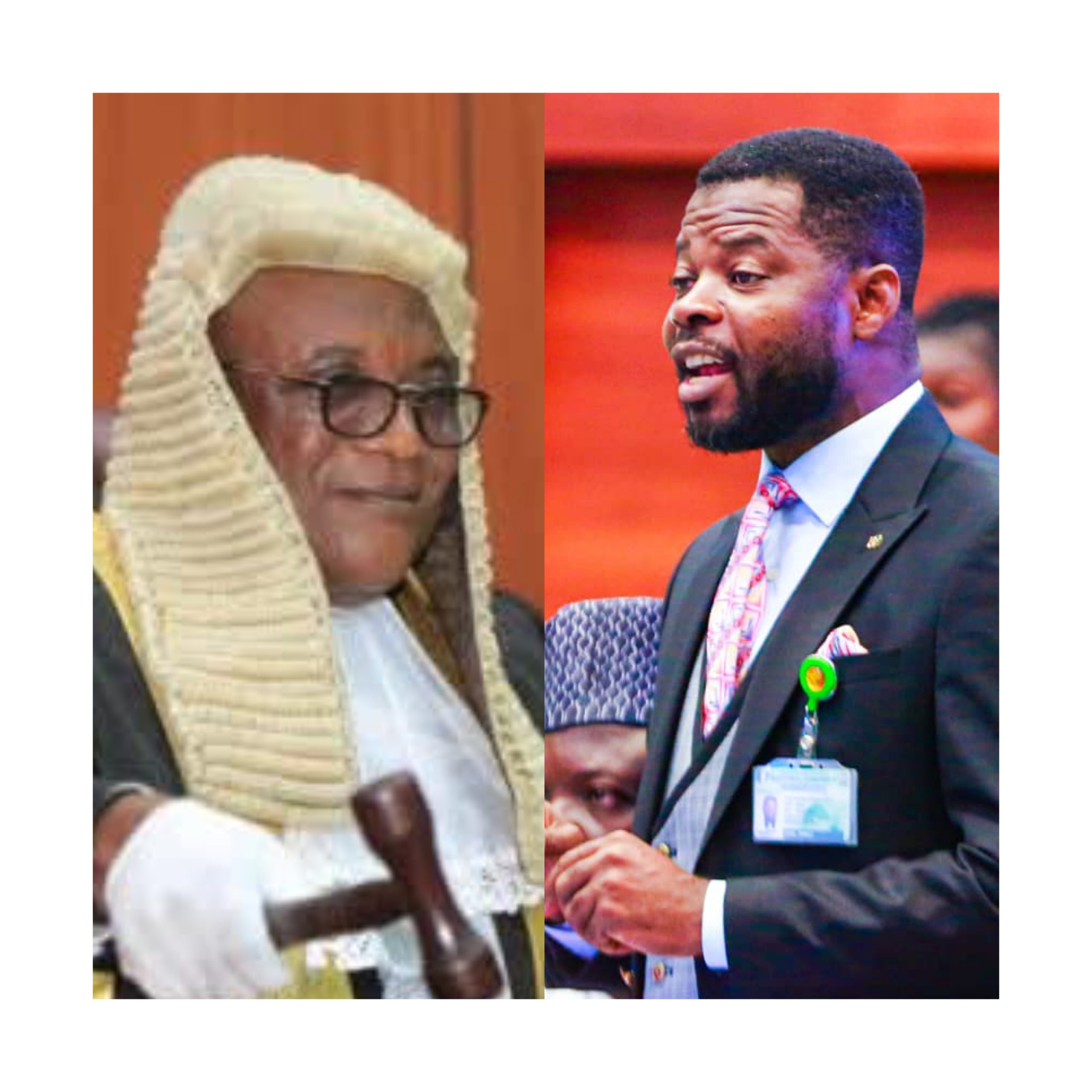 Udeme Otong's third term will hinder political inclusion for Abak communities, says Reps member 1 • Mixed photos of Speaker Udeme Otong & Rep Clement Jimbo
