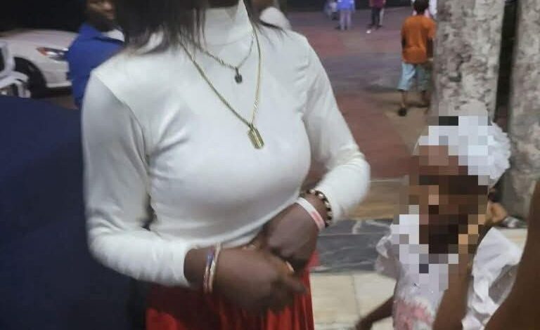 • Chibuzor Chinyere's adopted autistic daughter, Chiemeka Chibuzor. Photo: Facebook/Chibuzor Gift Chinyere