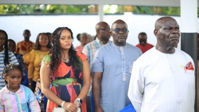 Resurrection hope as Apostle Usoroh opens mourning house for late Dr Grace Essien