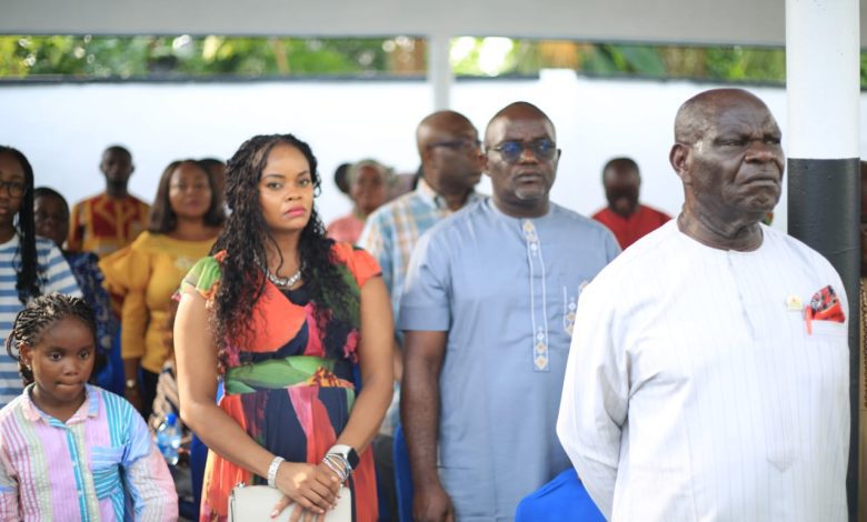 Resurrection hope as Apostle Usoroh opens mourning house for late Dr Grace Essien