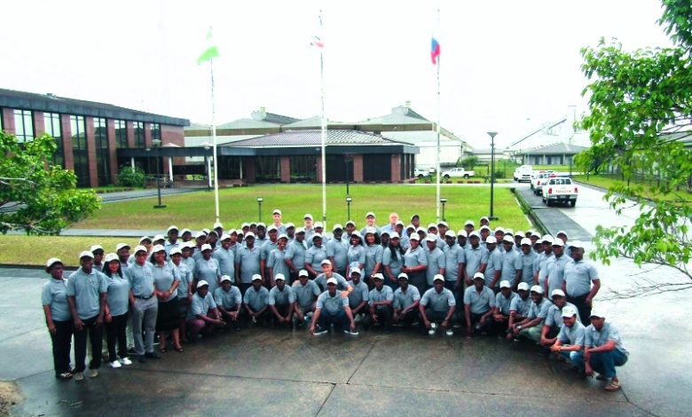 Staff of ALSCON presently engaged in conducting skeletal functions to keep the plant operation - ready pending resolution of all issues.