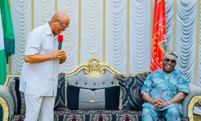 Gov Eno consults Akpabio, seeks his blessing, support ahead of 2027