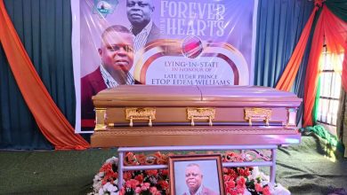 NUJ holds lying-in-state for former Akwa Ibom chairman, Etop Williams