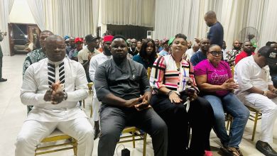 • Some of the ADC Senate, Reps and House of Assembly candidates during the party's meeting in Uyo, on Sunday