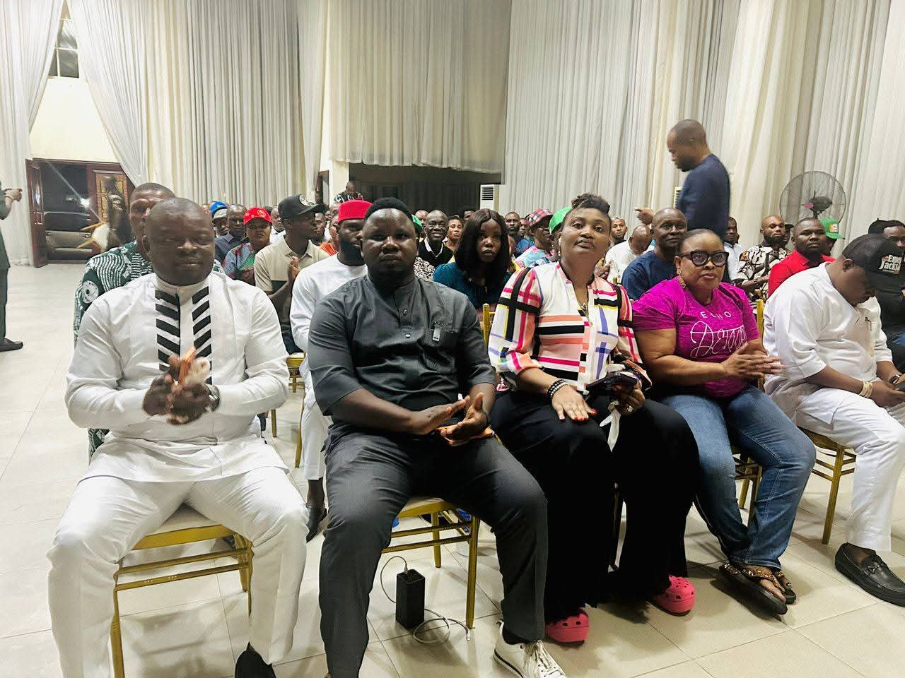 ADC announces Akwa Ibom Senate, Reps, Assembly primary elections winners 1 • Some of the ADC Senate, Reps and House of Assembly candidates during the party's meeting in Uyo, on Sunday