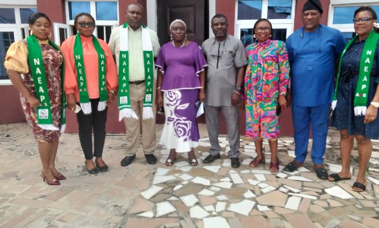 Federal Polytechnic Ukana moves to expand specialised programmes, eyes strategic industry needs 1 Rector of Federal Polytechnic, Ukana, Mrs Eduma Essien (m) & members of the Nigerian Association For Educational Administration