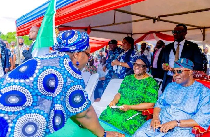 Senate Primary: Lady Otong congratulates Akpabio on consensus emergence