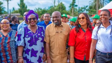 Lady Otong congratulates Prince Akpabio on APC ticket for 2027 polls