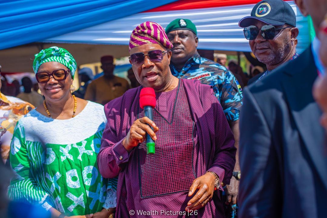 Lady Otong congratulates Tinubu, Gov Eno on their victories at APC primaries 6 Senate President Godswill Akpabio speaking during the presidential primary election in Ukana, Essien Udim LGA