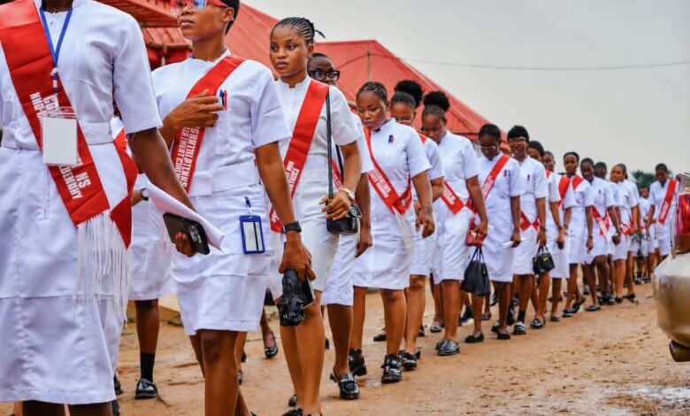 College of Nursing, Obohia Ndoki, matriculates fresh students, urges excellence beyond 'japa' dream