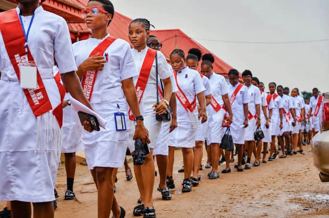 College of Nursing, Obohia Ndoki, matriculates fresh students, urges excellence beyond 'japa' dream 1 College of Nursing, Obohia Ndoki, matriculates fresh students, urges excellence beyond 'japa' dream