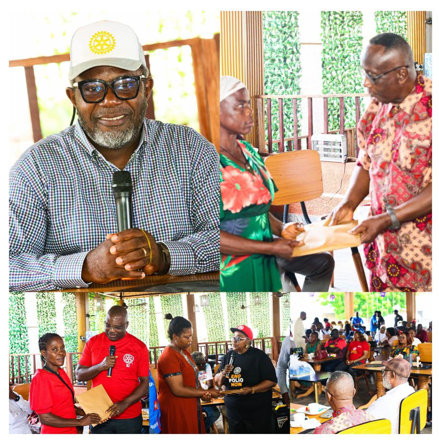 CREATE HOPE team of Rotary District 9142 donates N1m in business support to 10 indigent people in Enugu